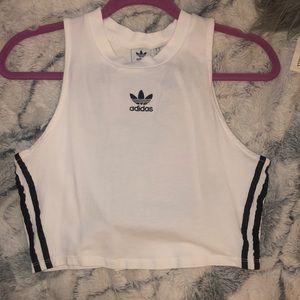 Adidas White Tank Top